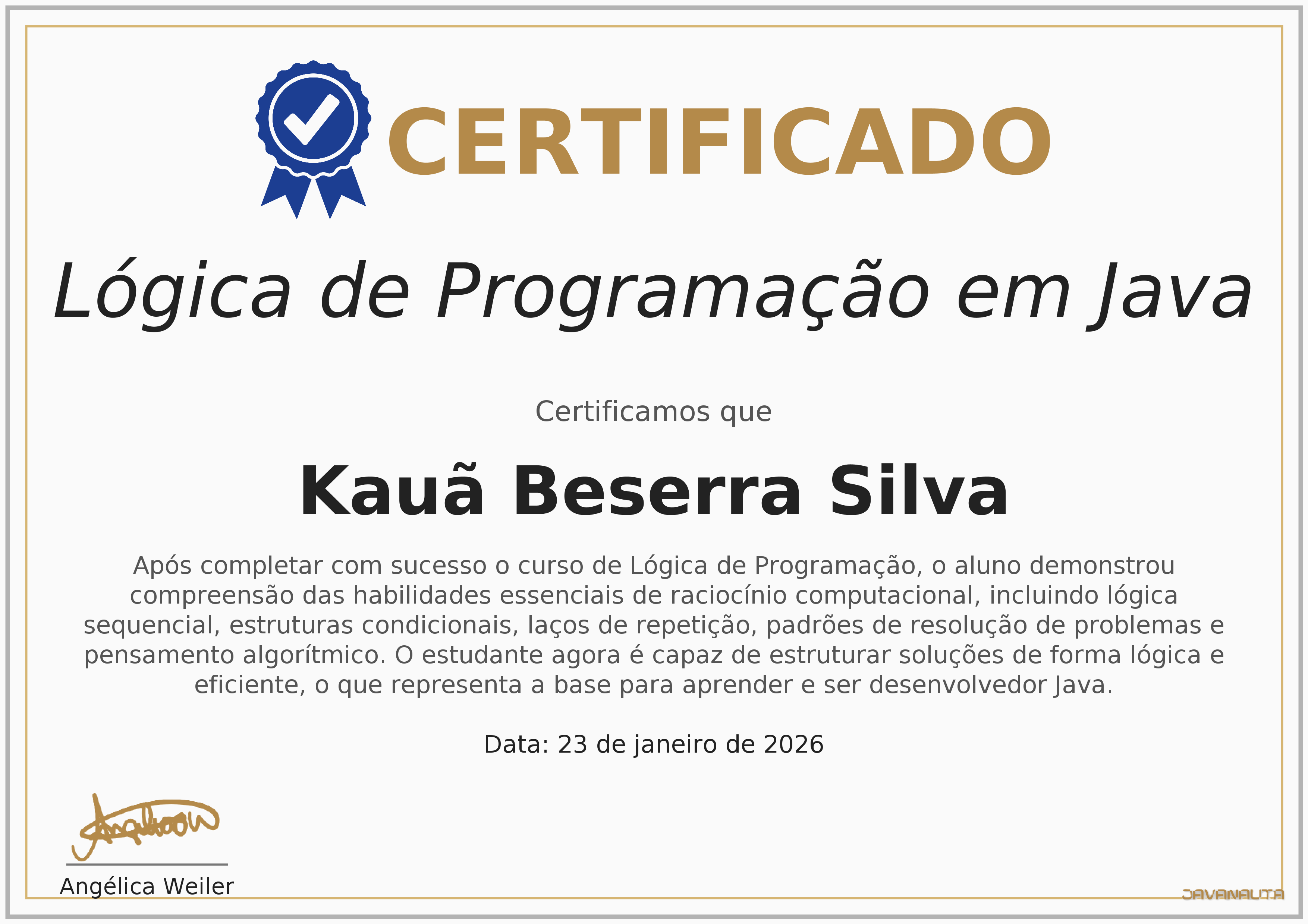 Kauã Silva - Desenvolvedor Back-End | Java | SpringBoot | Angular ...
