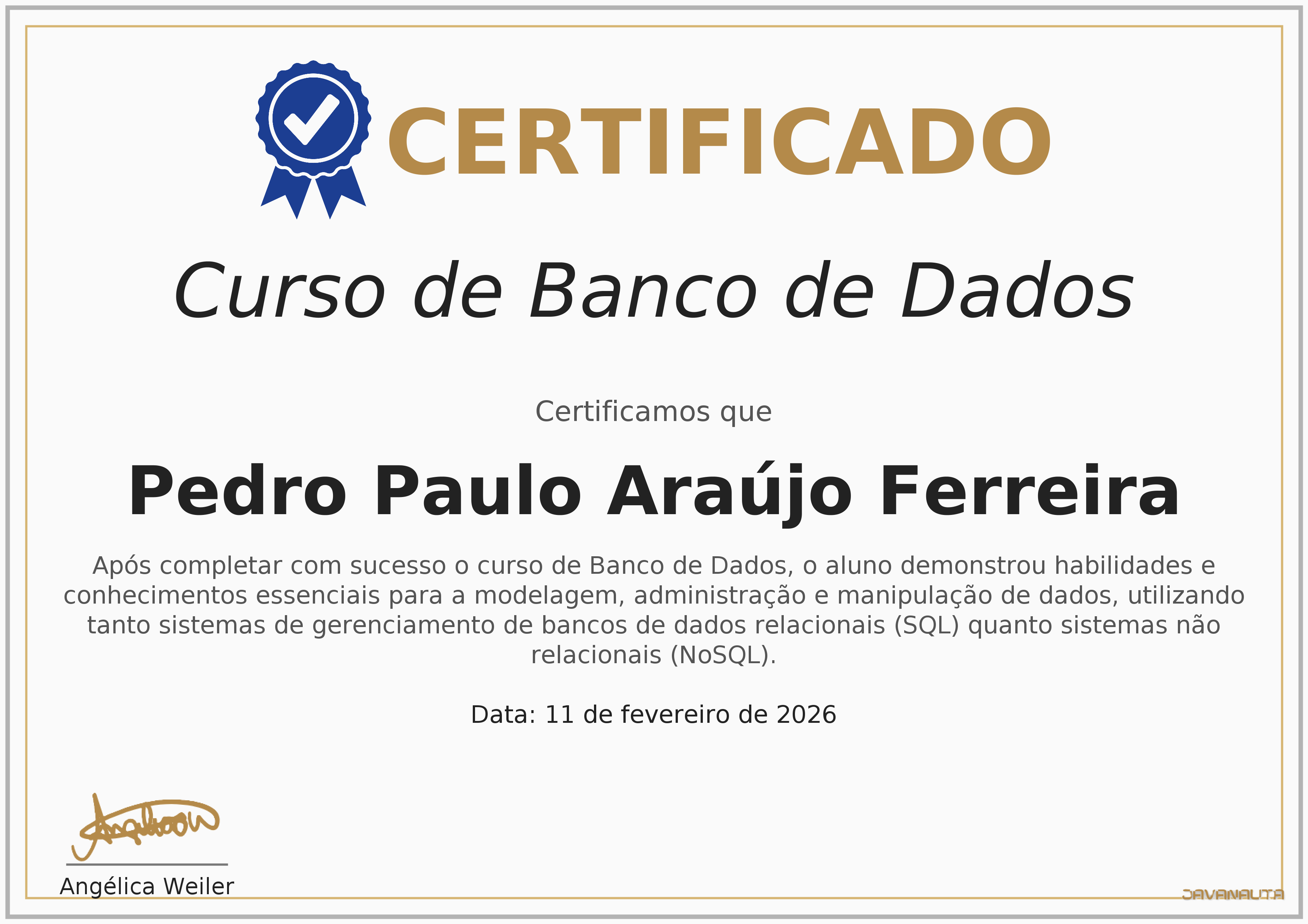 Pedro Paulo Ferreira - Desenvolvedor Backend Java | Spring Boot | APIs ...