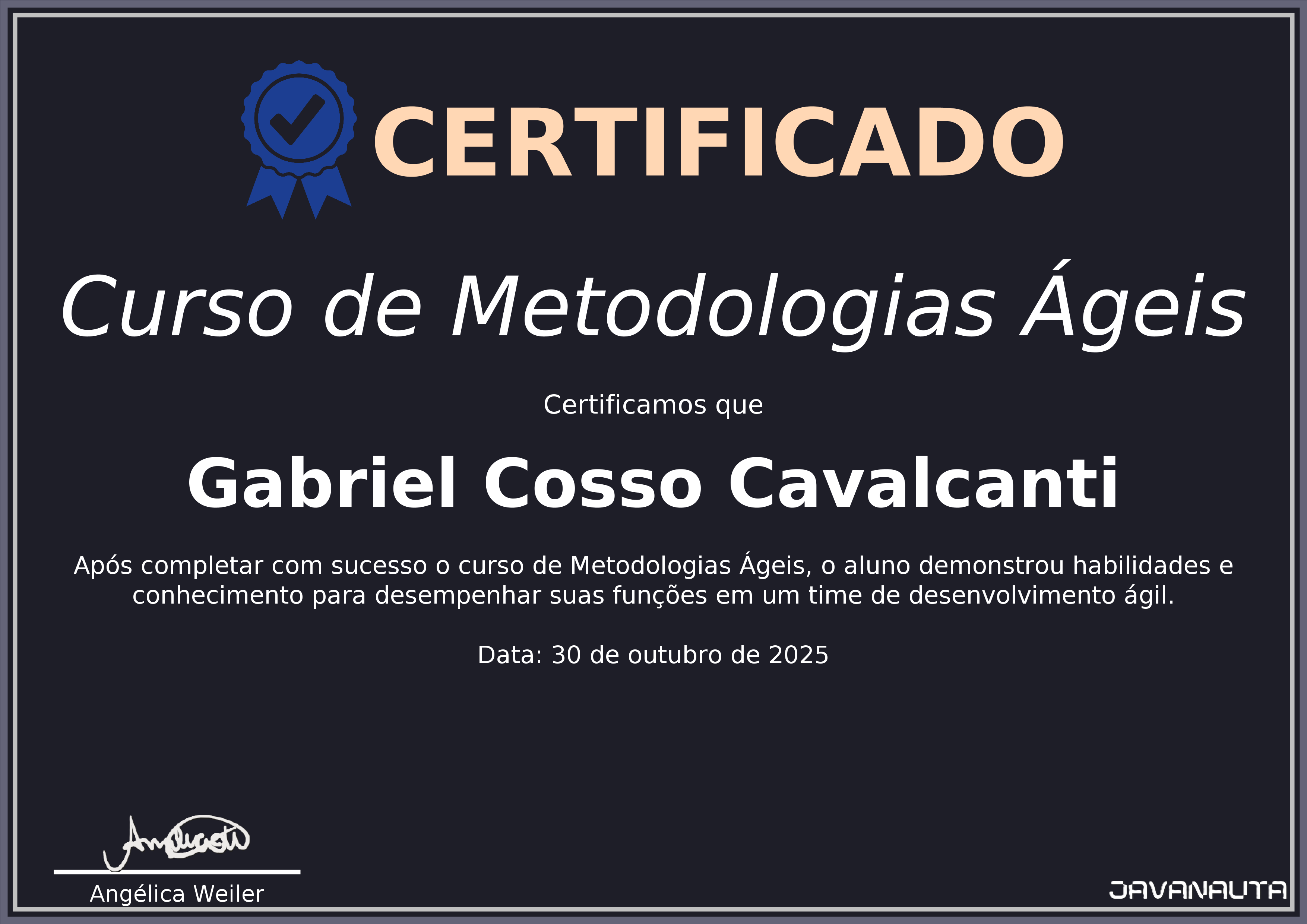 Gabriel Cosso Cavalcanti - Desenvolvedor Full Stack | Focado em Java ...