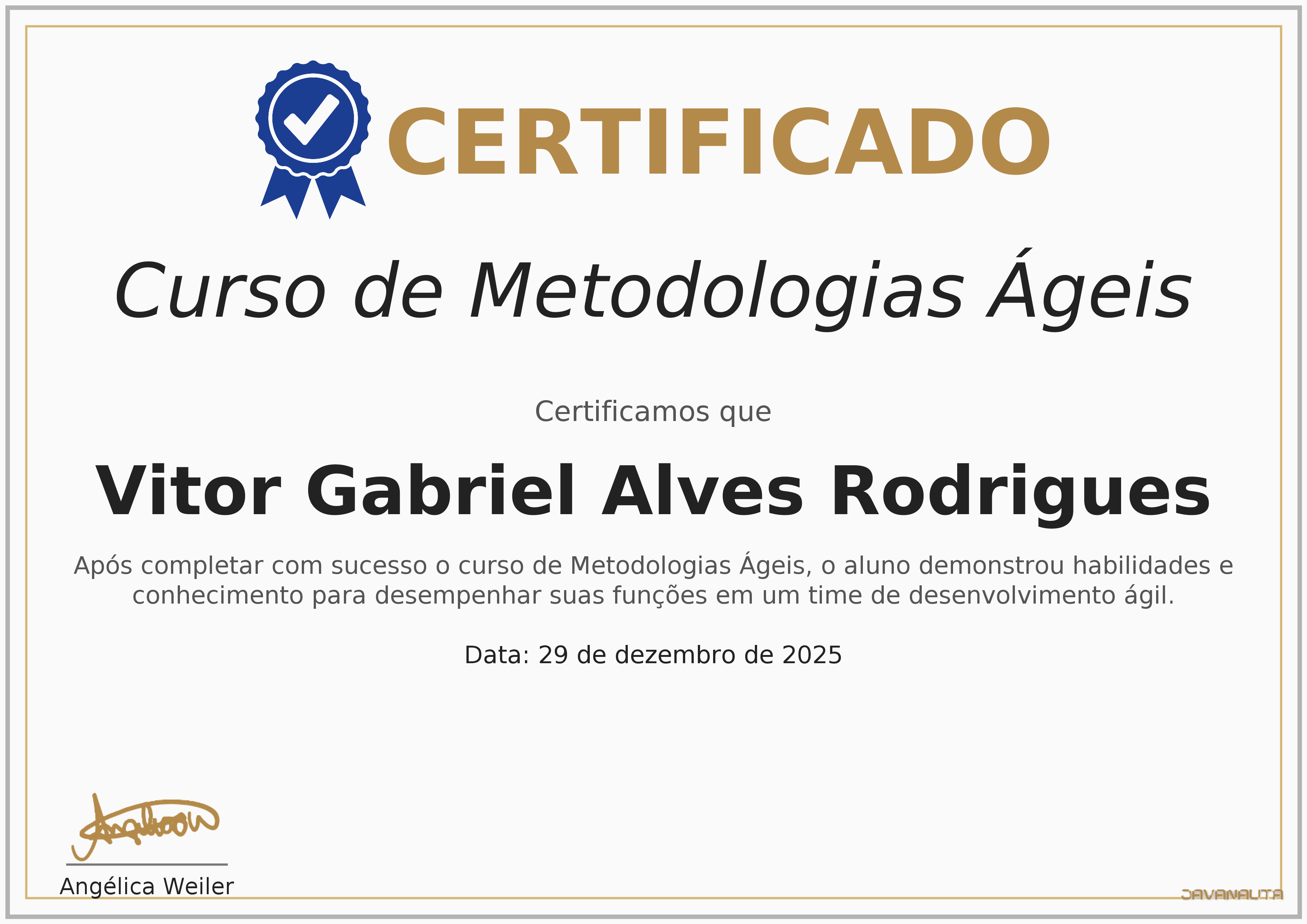 Vitor Rodrigues - Desenvolvedor Back End | Trainee | Programador Junior ...