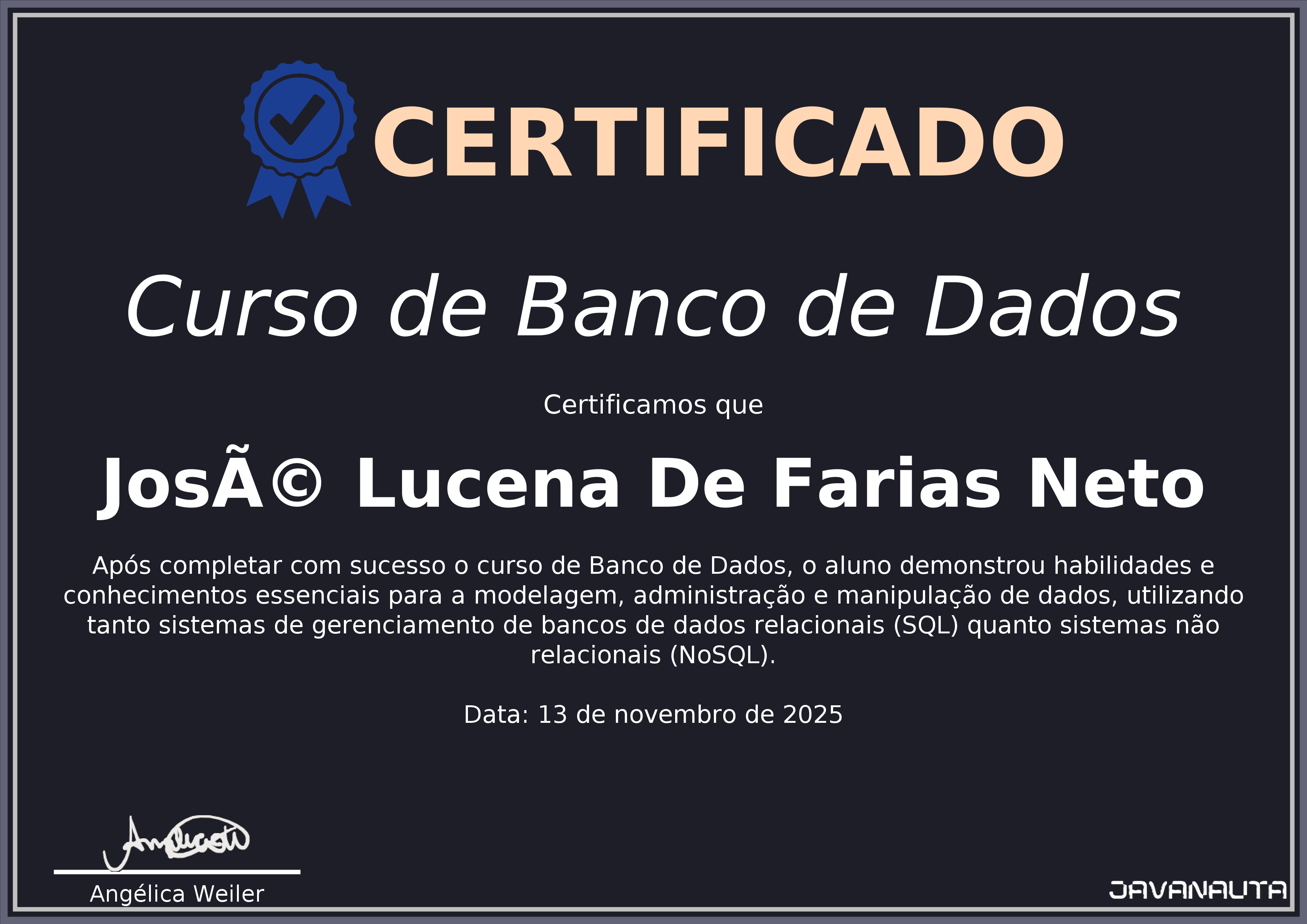José Lucena - Desenvolvedor Back-End | Java | Spring Boot ...